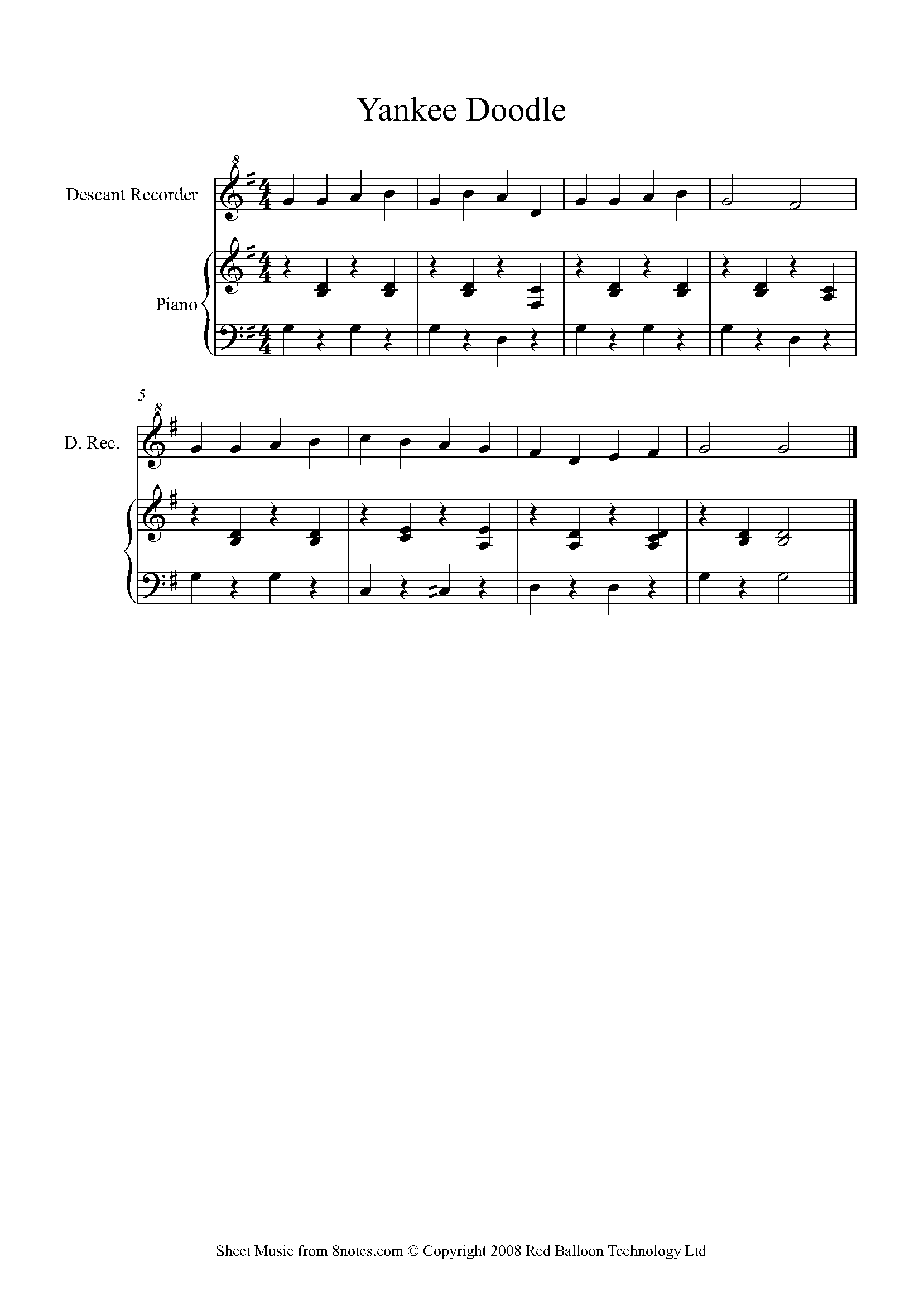 Free Recorder Sheet Music, Lessons & Resources