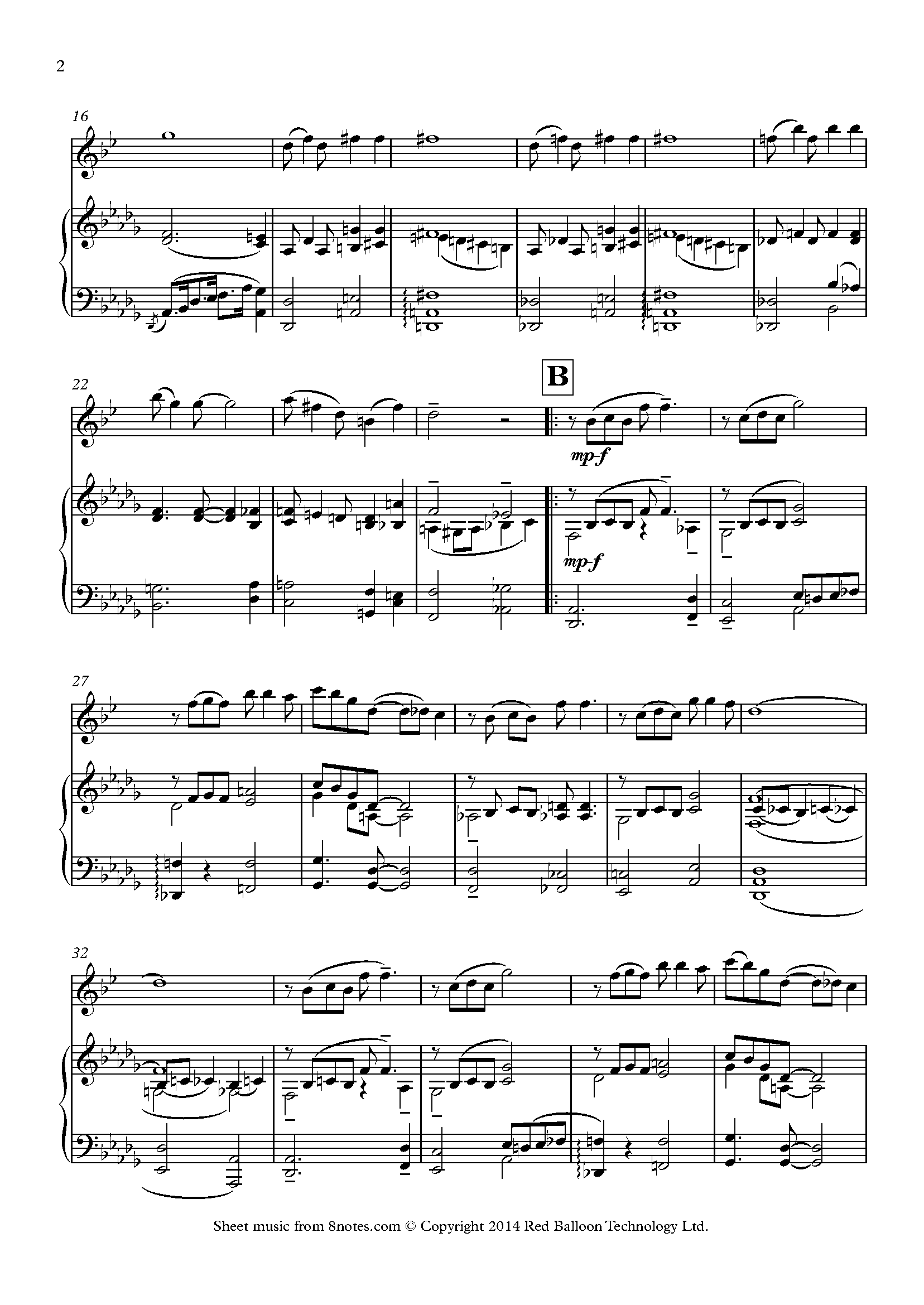 Fats Waller - Ain't Misbehavin' Sheet music for Saxophone - 8notes.com