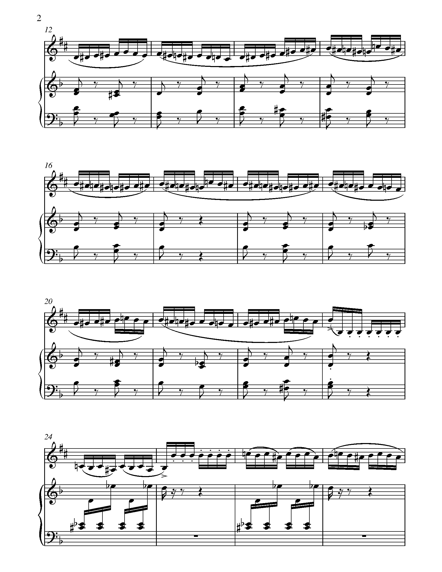 RimskyKorsakov The Flight of the Bumblebee Sheet music for Saxophone