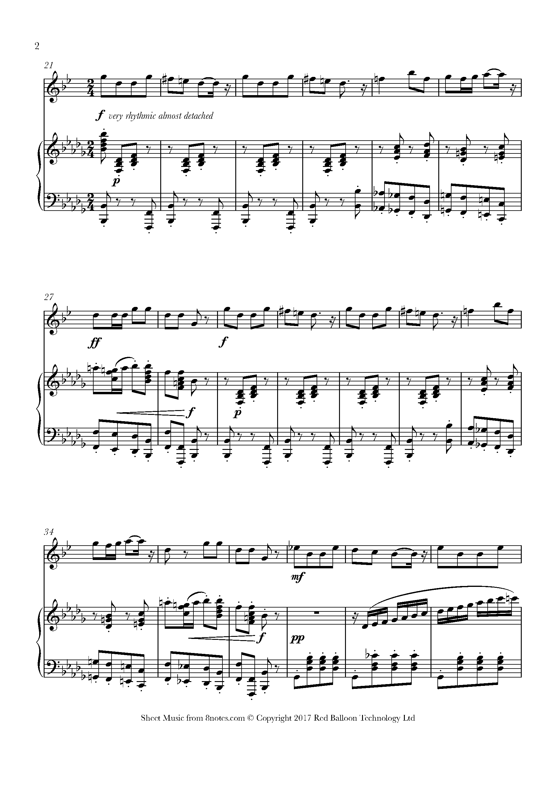 Bizet Children's Chorus from Carmen Sheet music for Saxophone