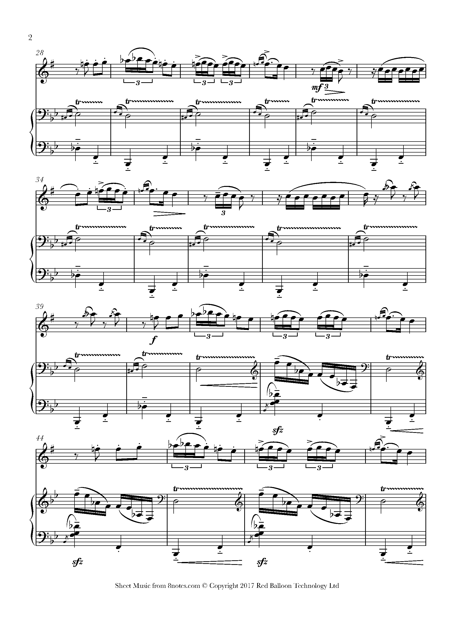 de Falla Danza Ritual del Fuego (Ritual Fire Dance) Sheet music for