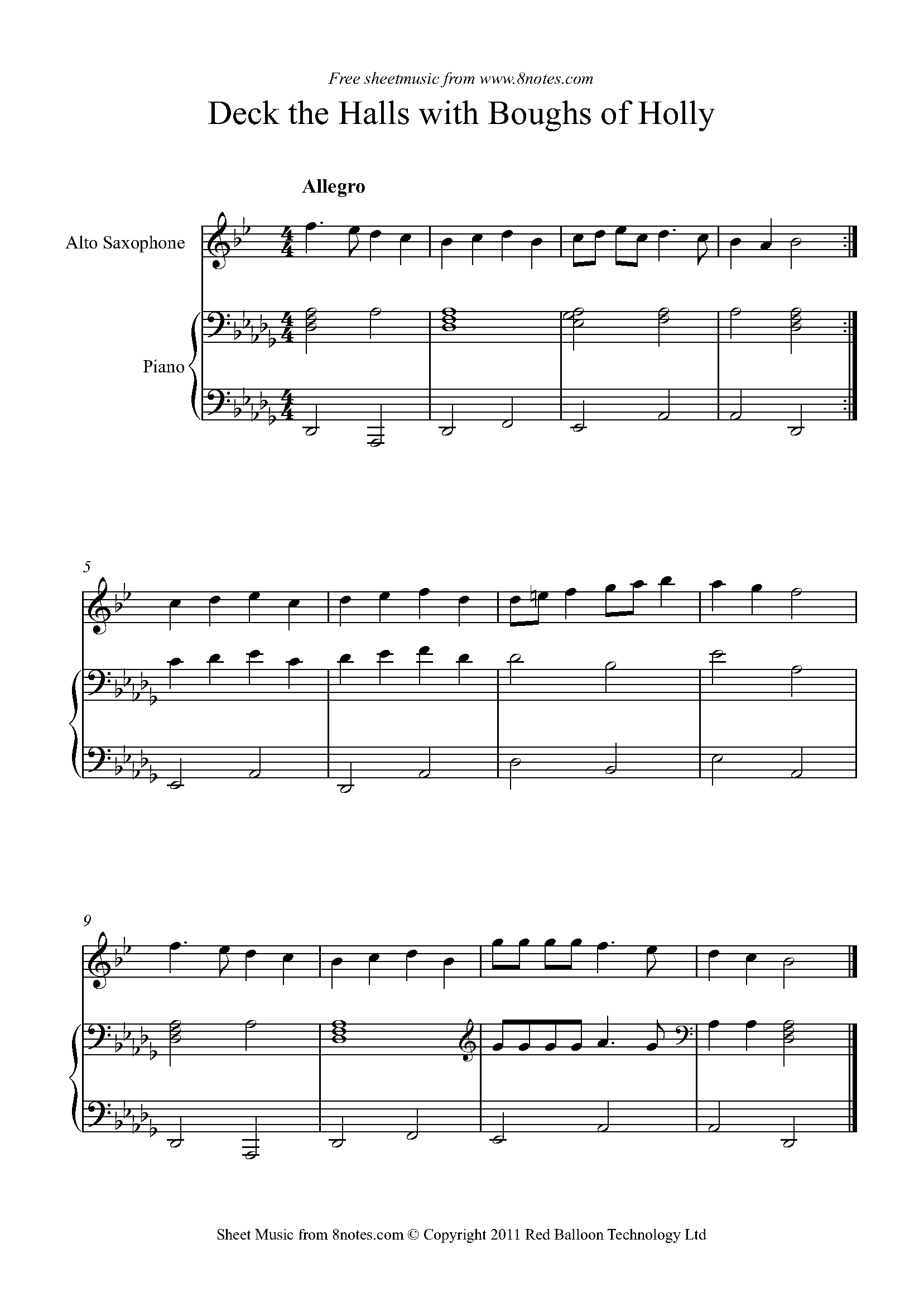 Free Alto Sax Sheet Music, Lessons & Resources
