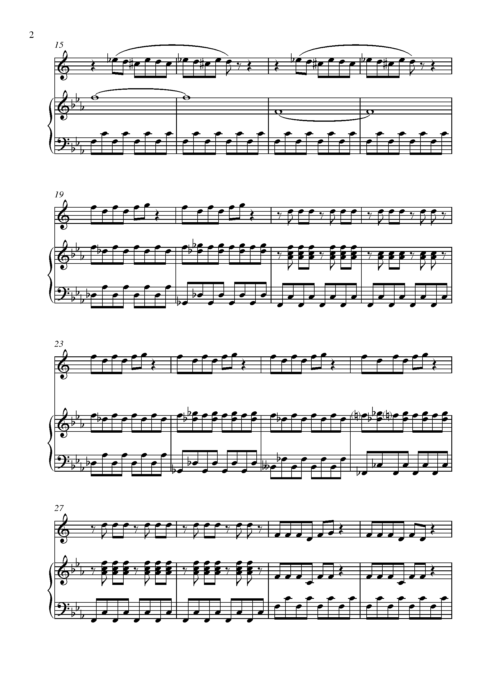 David Bruce Despicable Rush Sheet music for Saxophone