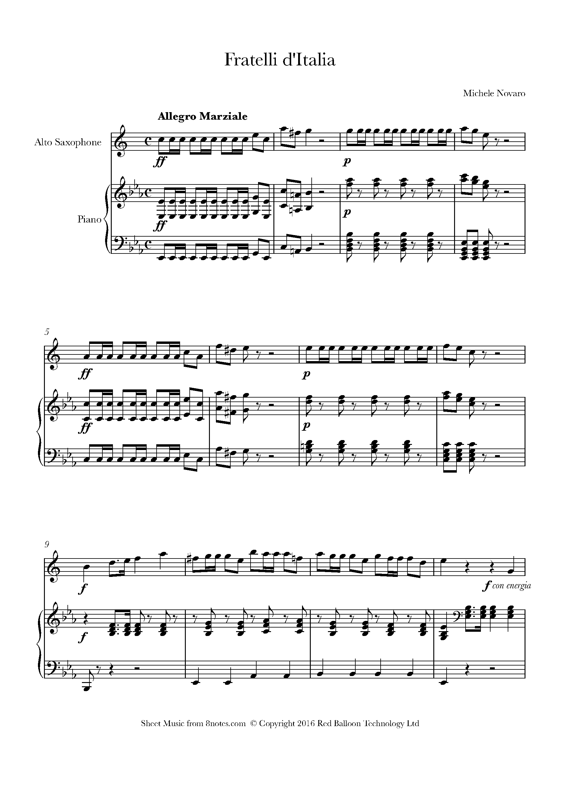 Novarom Il Canto degli Italiani (Fratelli d'Italia) Italian