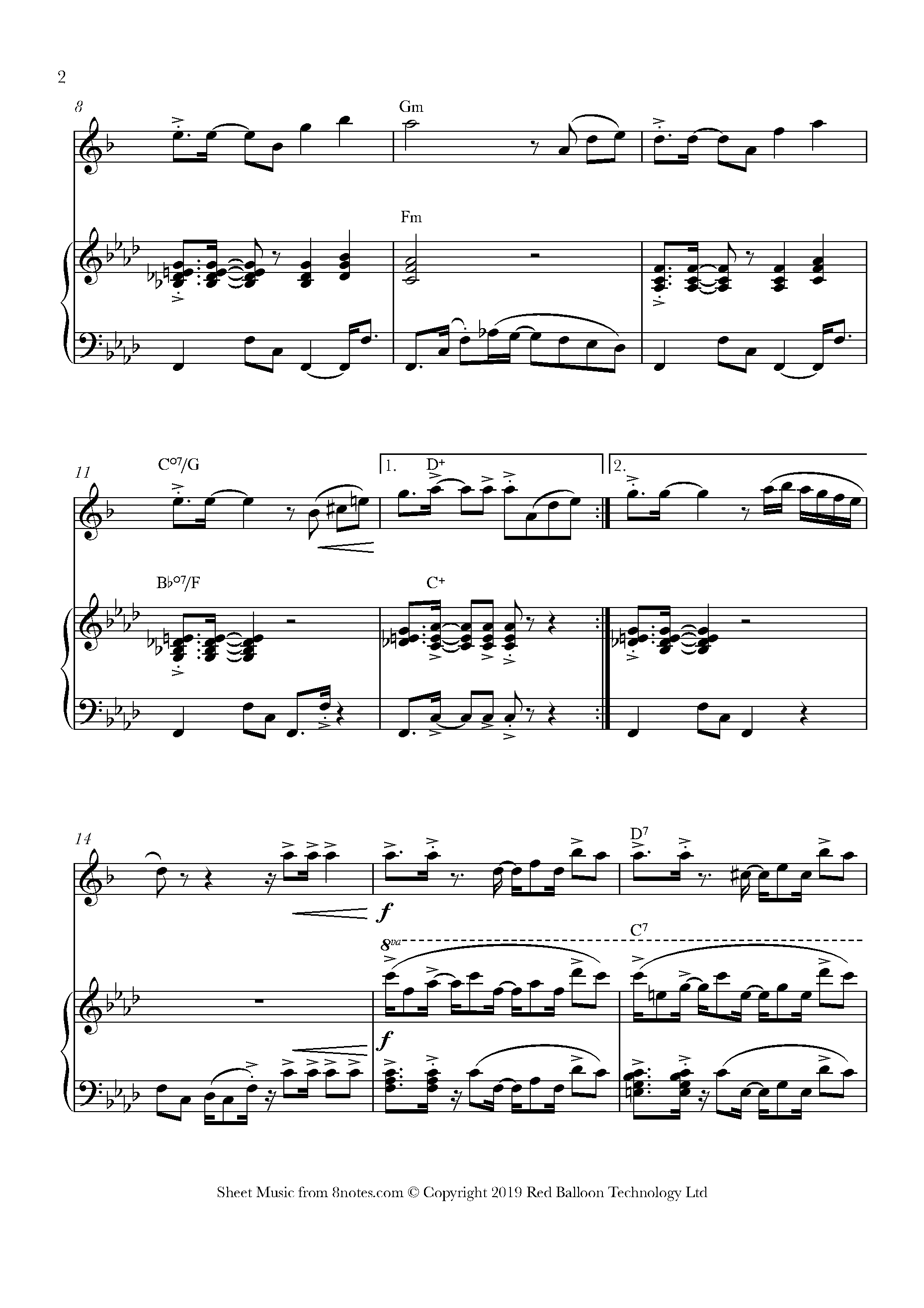 David Bruce Hot Sauce Salsa Sheet music for Saxophone