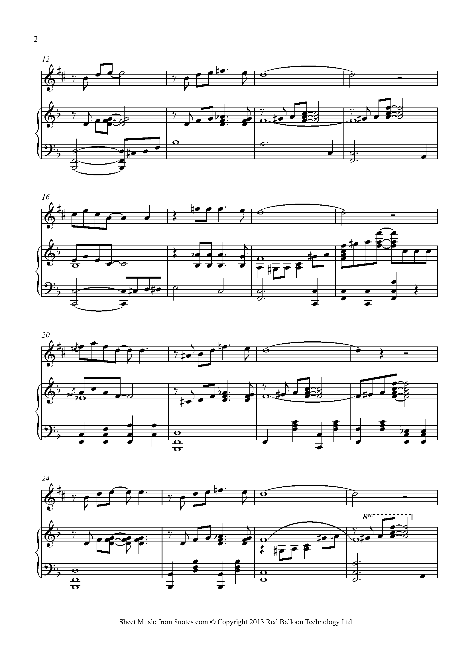 W C Handy St Louis Blues Sheet music for Saxophone