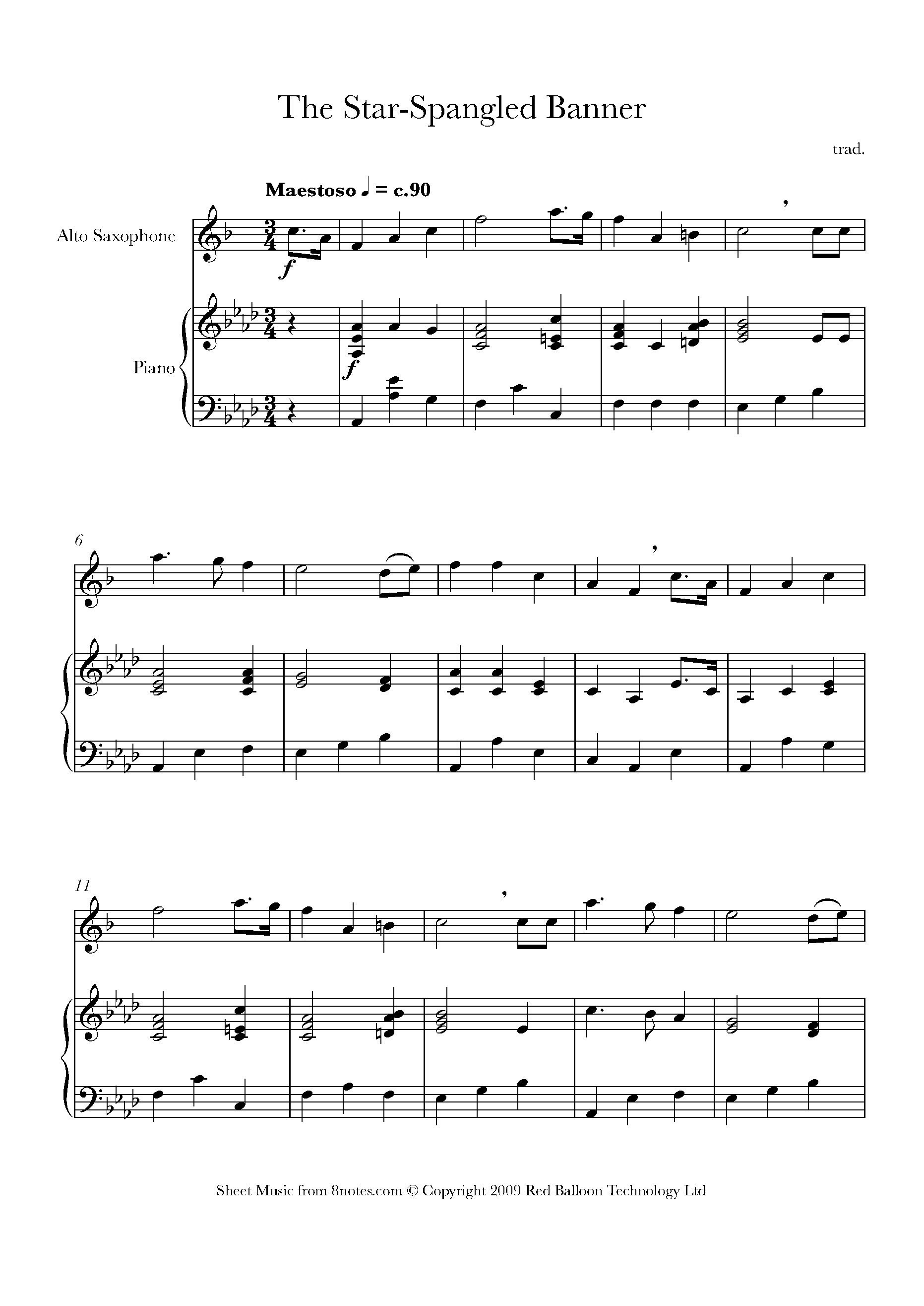 spangled 8notes