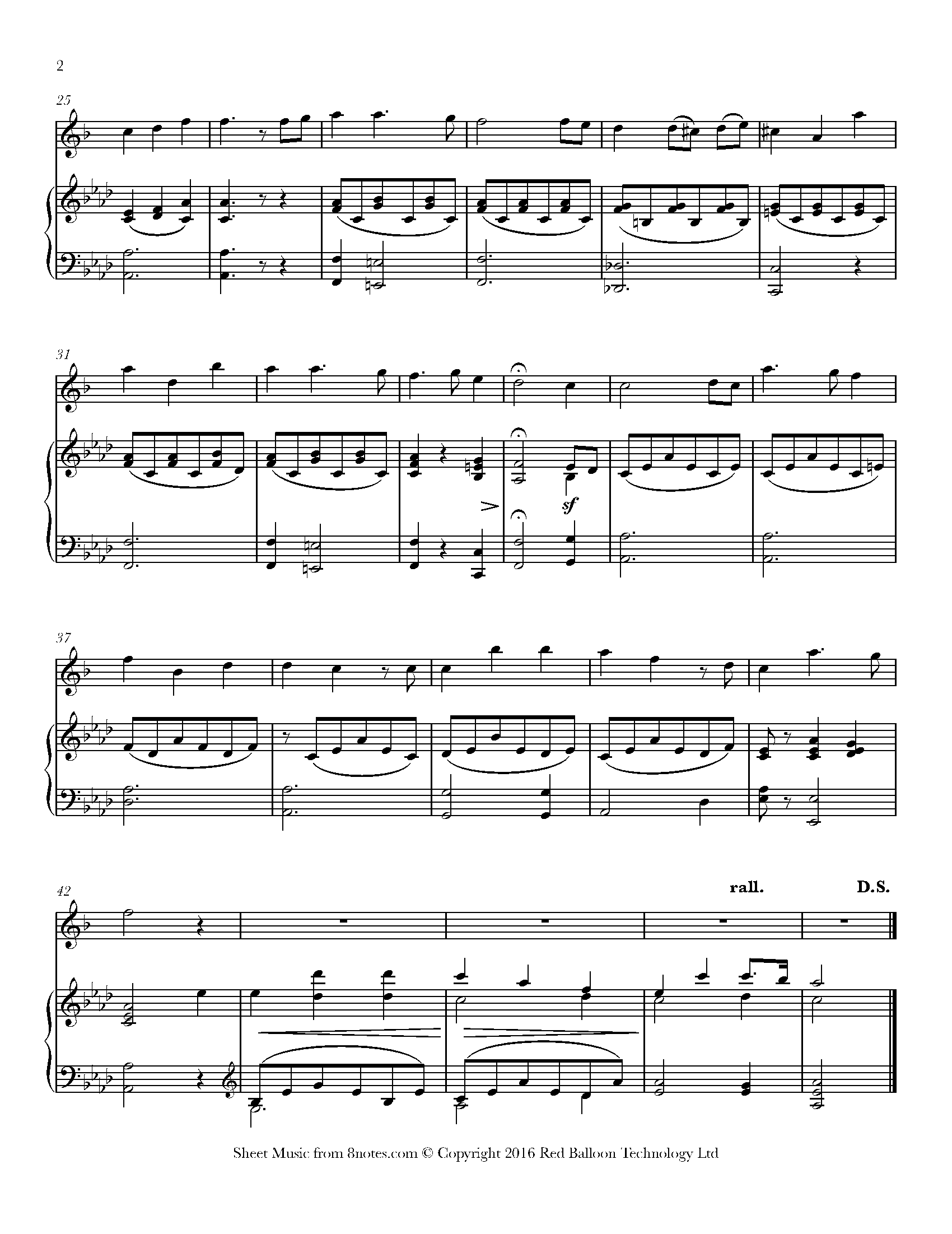 The Rose of Tralee Sheet music for Saxophone