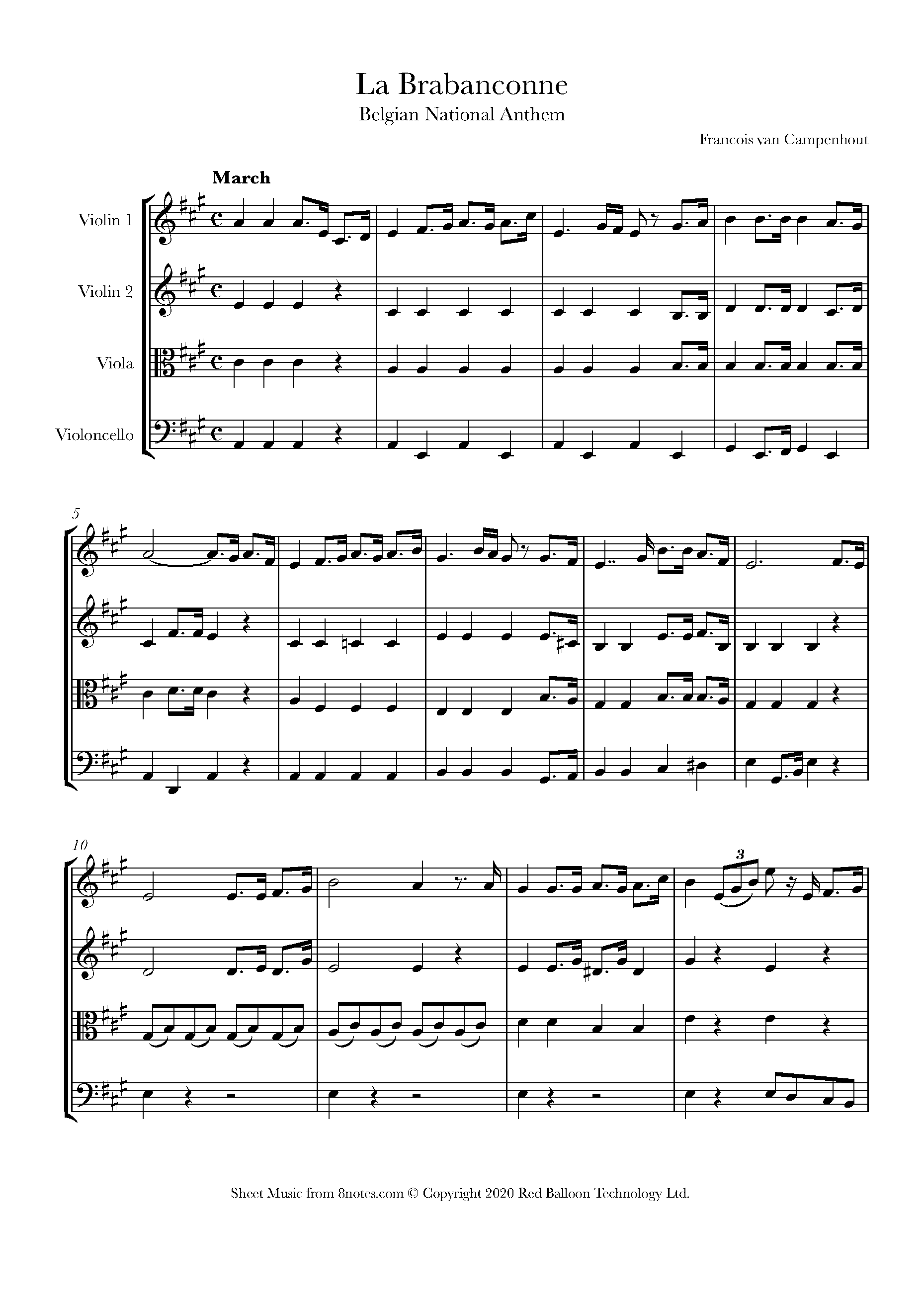 belgium national anthem