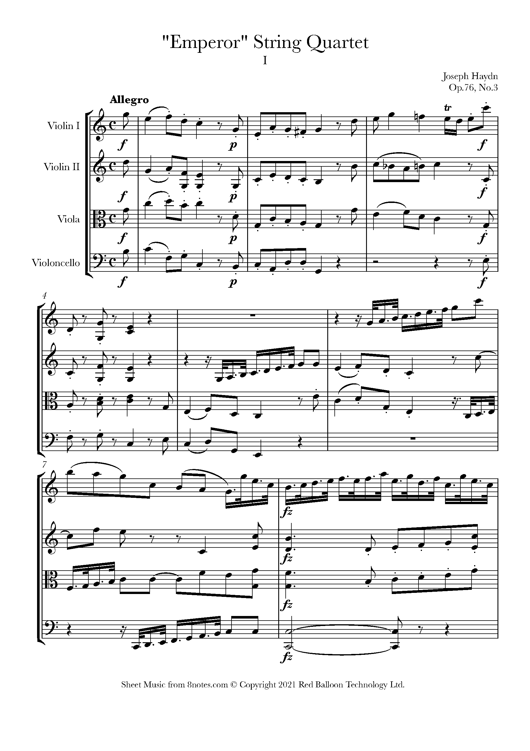 haydn emperor