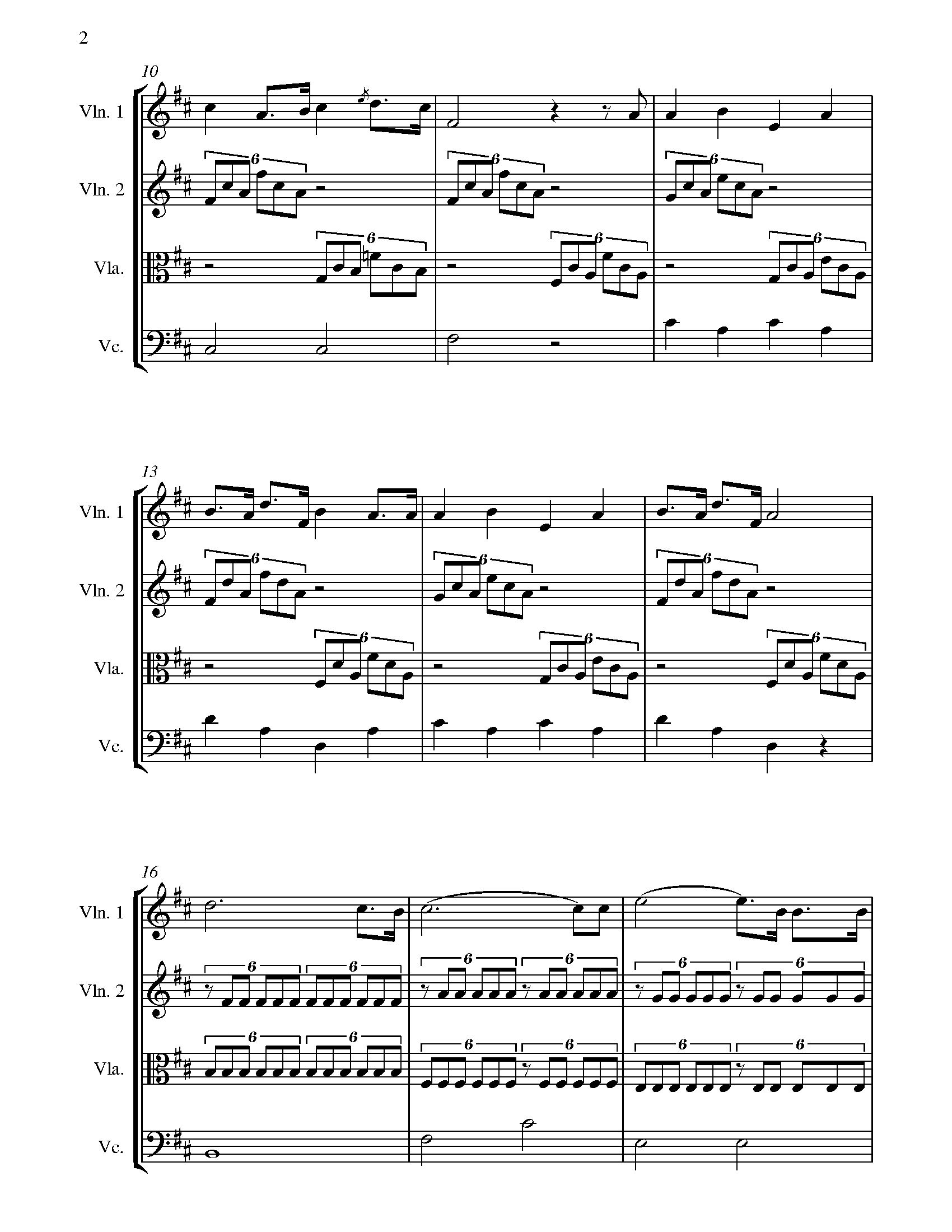 O Holy Night Sheet music for String Quartet - 8notes.com