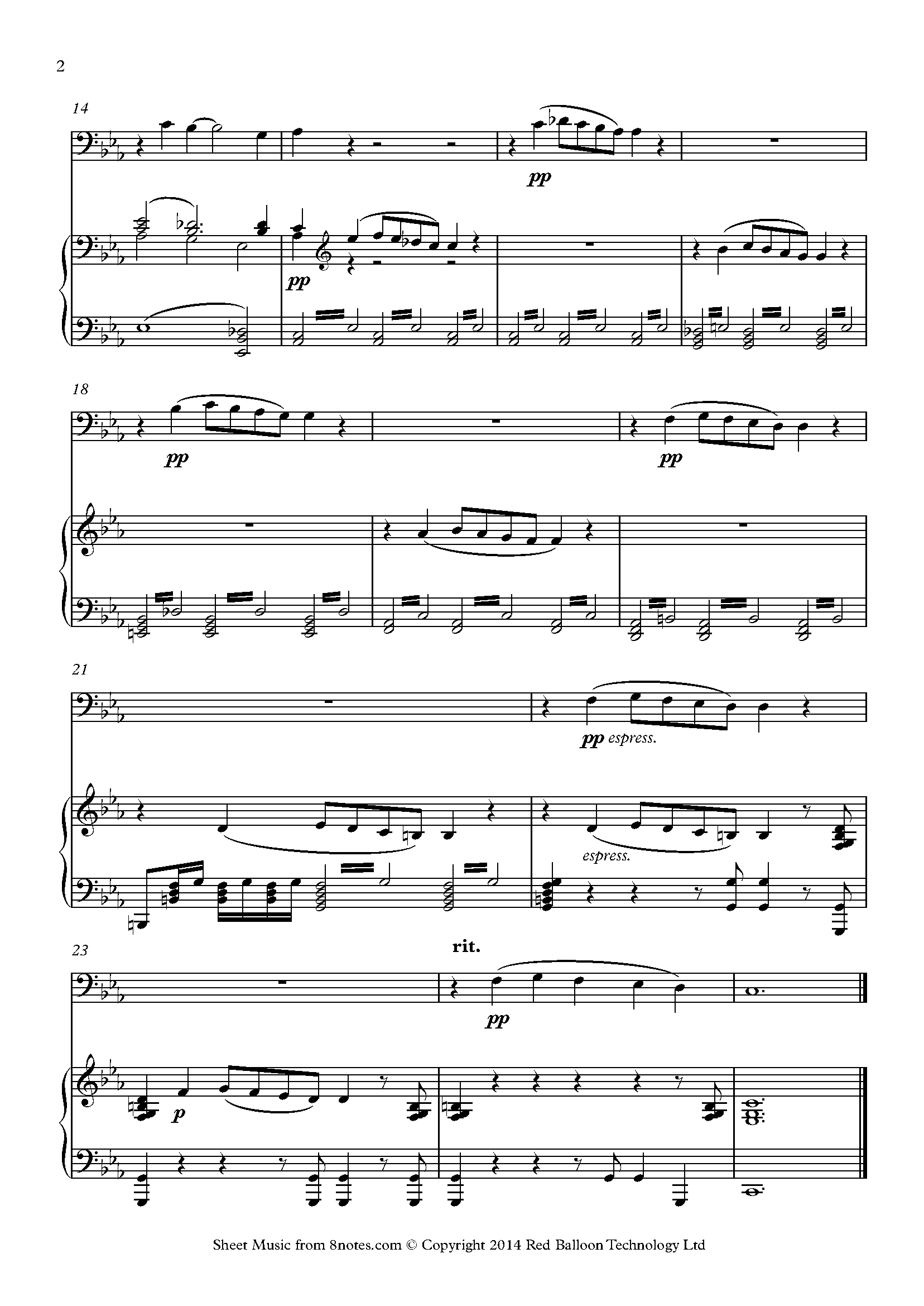Beethoven Egmont Overture Sheet music for Trombone