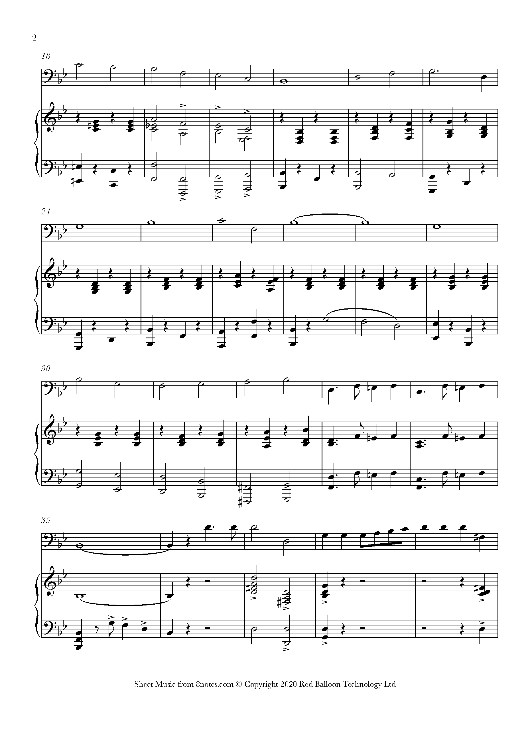 Chas A Zimmermann Anchors Aweigh Sheet music for Trombone