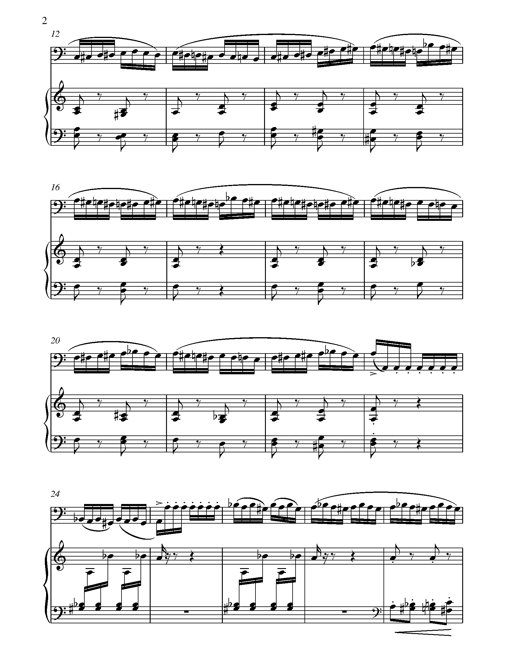 RimskyKorsakov The Flight of the Bumblebee Sheet music for Trombone
