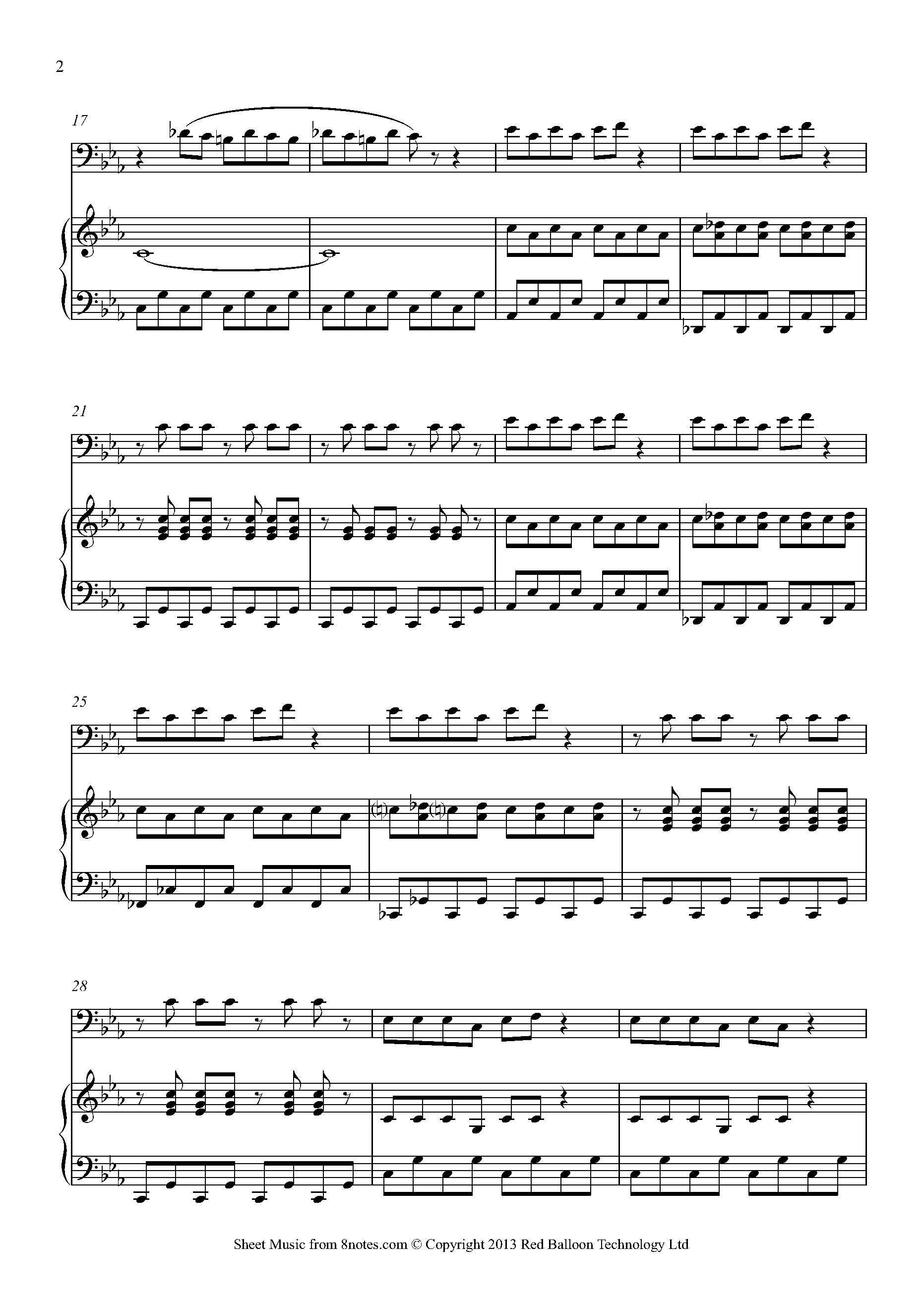 David Bruce - Despicable Rush Sheet music for Trombone - 8notes.com