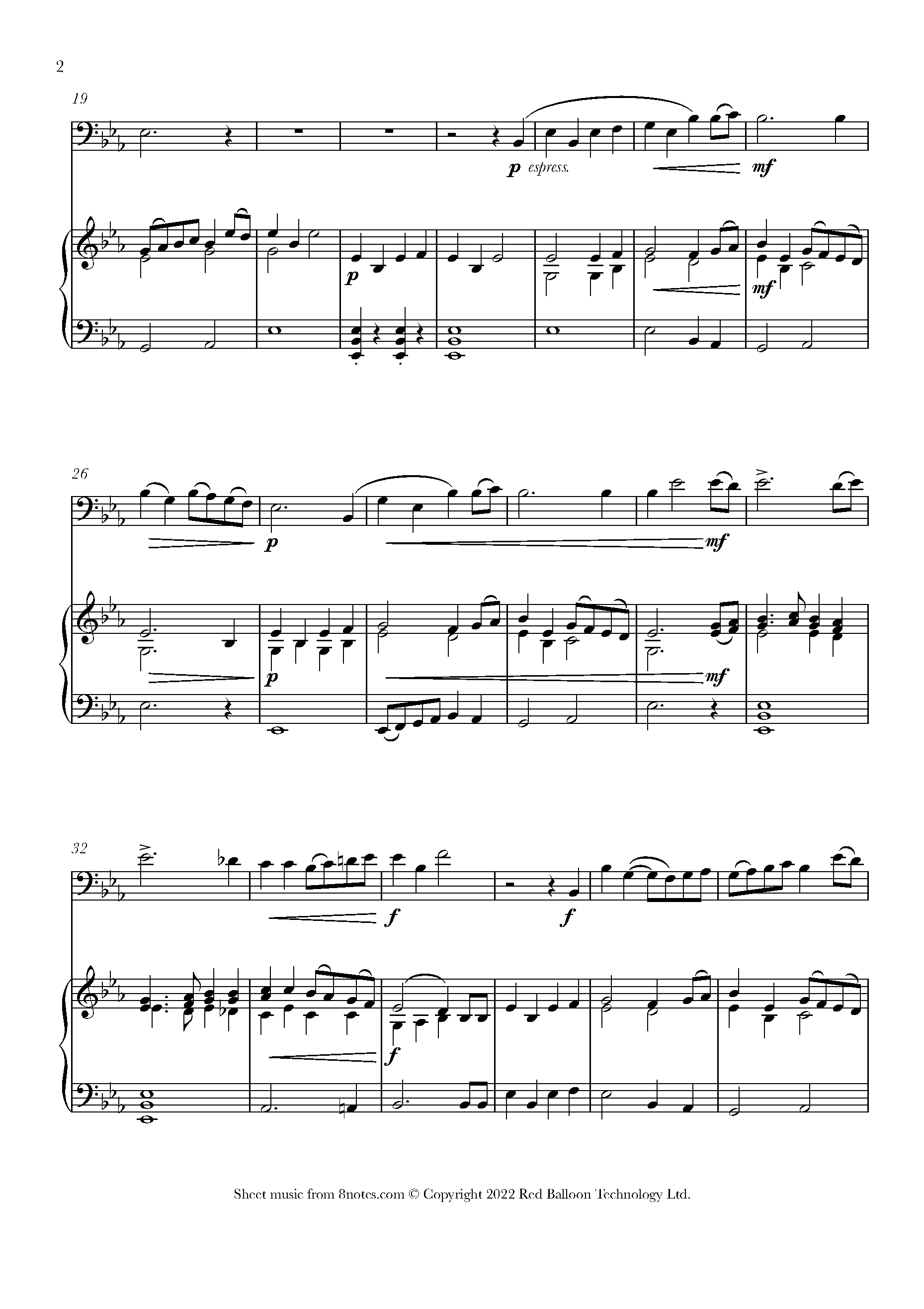 The British Grenadiers Sheet music for Trombone