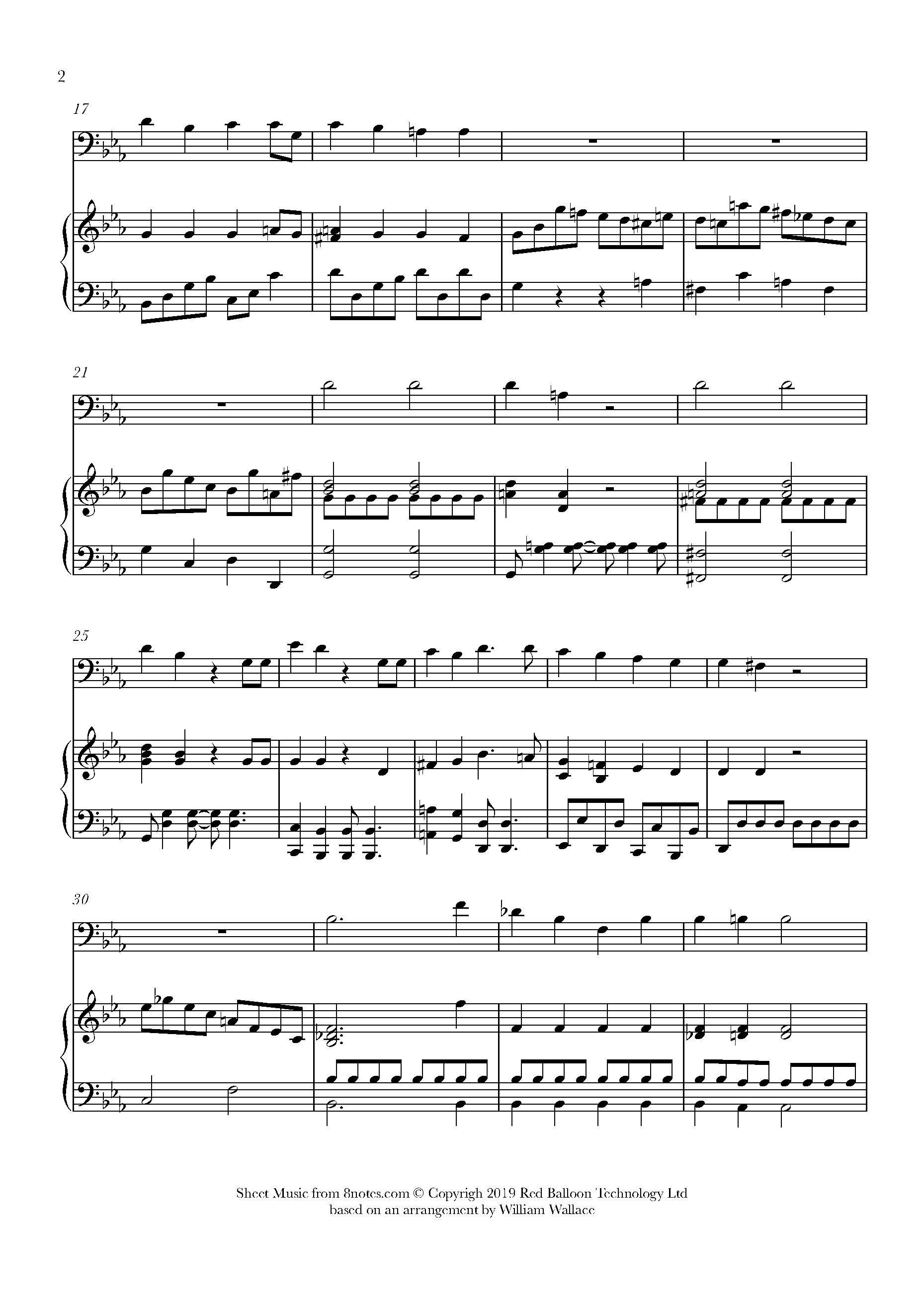 Mozart Dies Irae Requiem in D Minor K. 626 Sheet music for Trombone