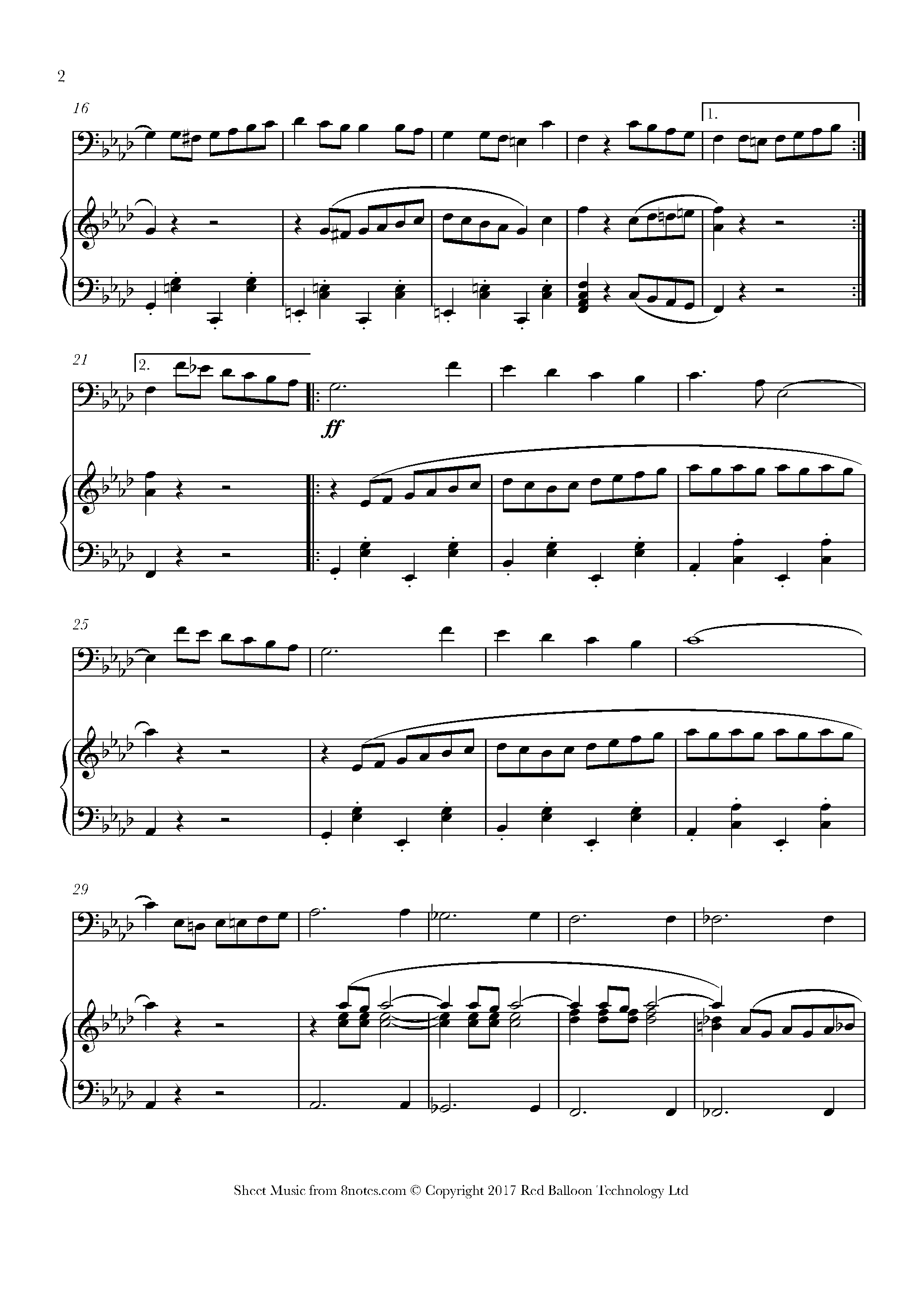 Fillmore Rolling Thunder Sheet music for Trombone