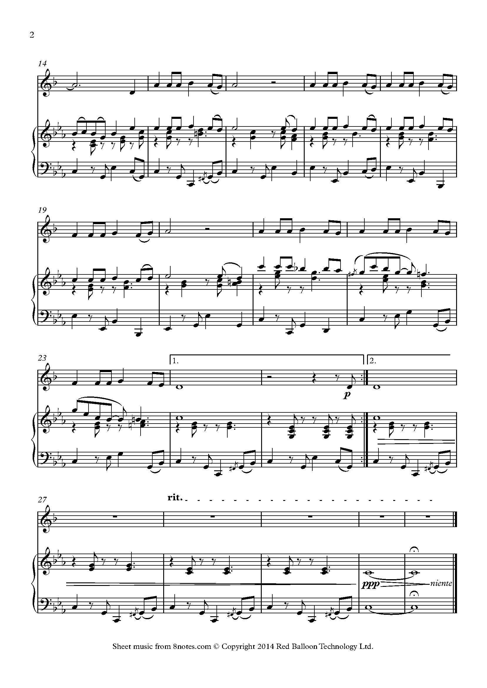 Oh Chanukah (Jewish Traditional) Sheet music for Trumpet - 8notes.com
