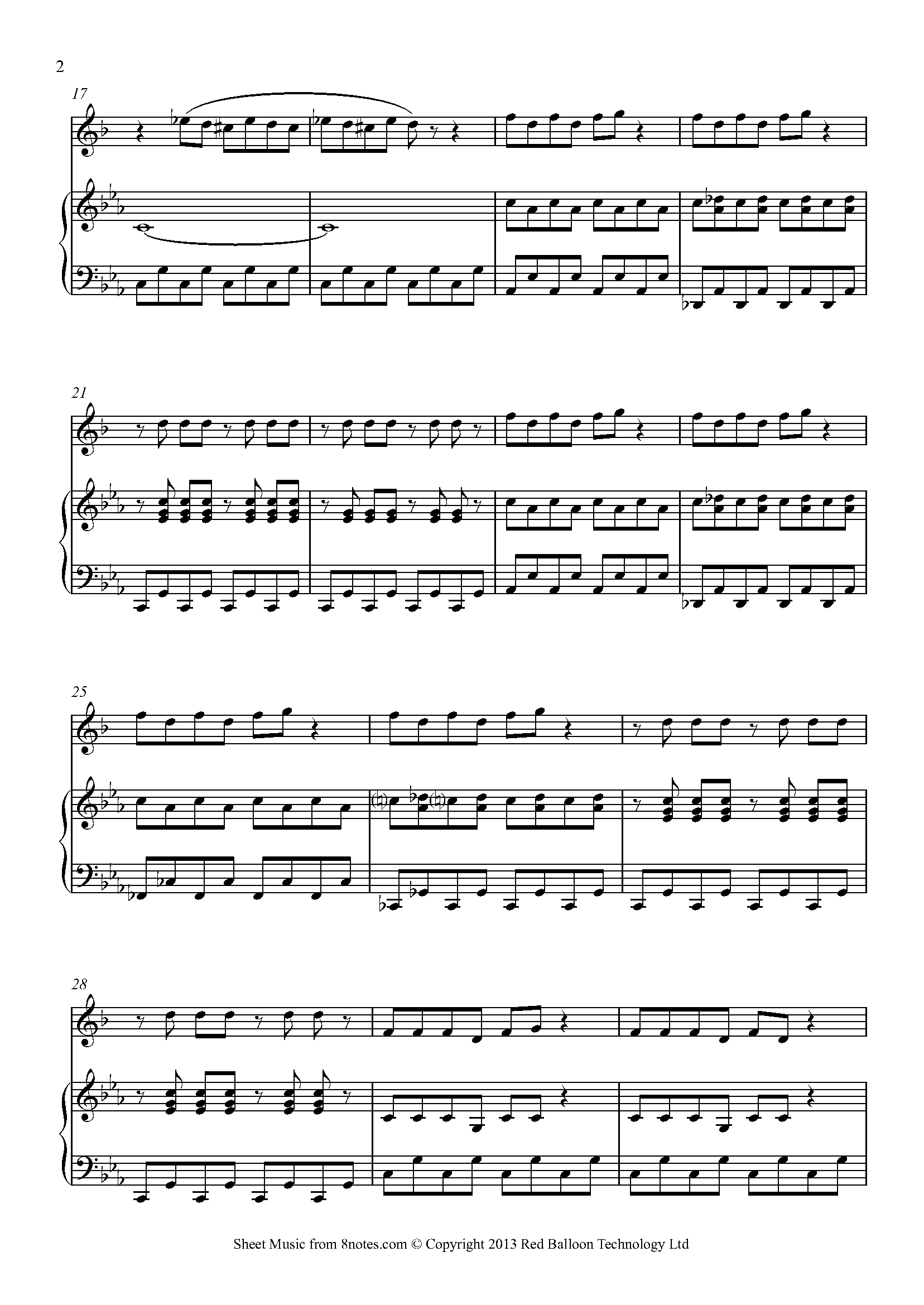 David Bruce - Despicable Rush Sheet music for Trumpet - 8notes.com