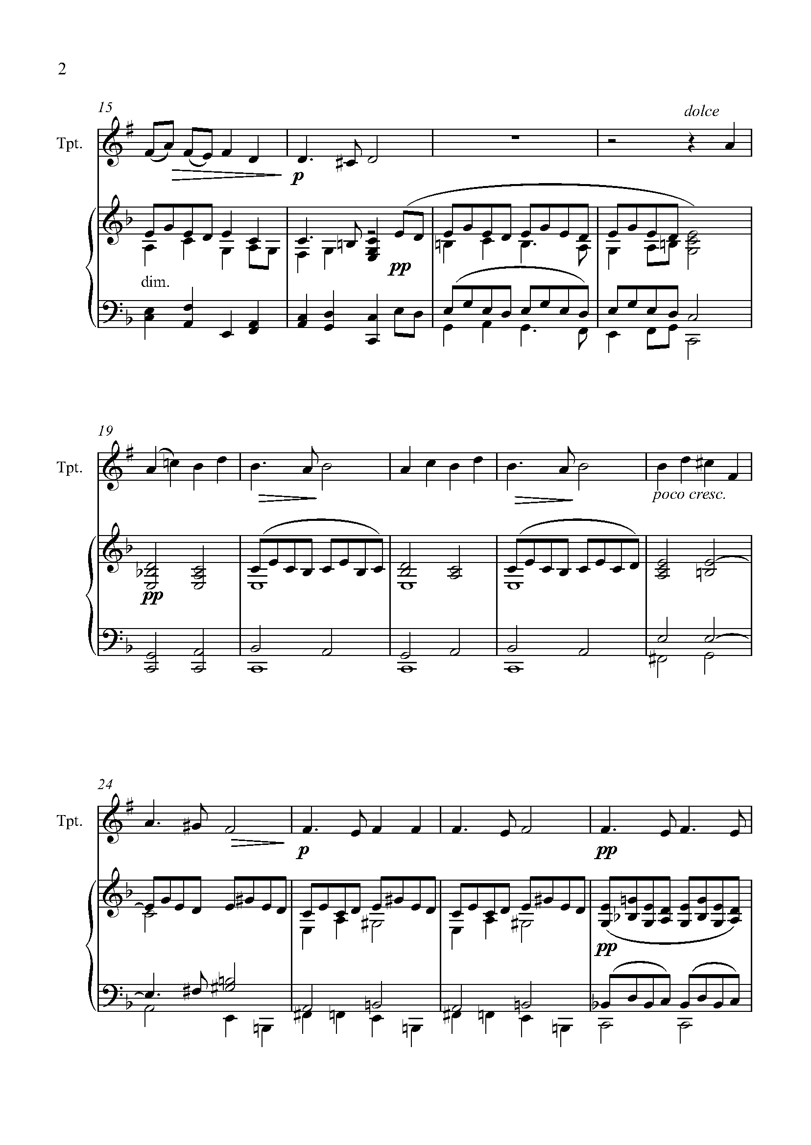 Fauré Pie Jesu from the Requiem Sheet music for Trumpet