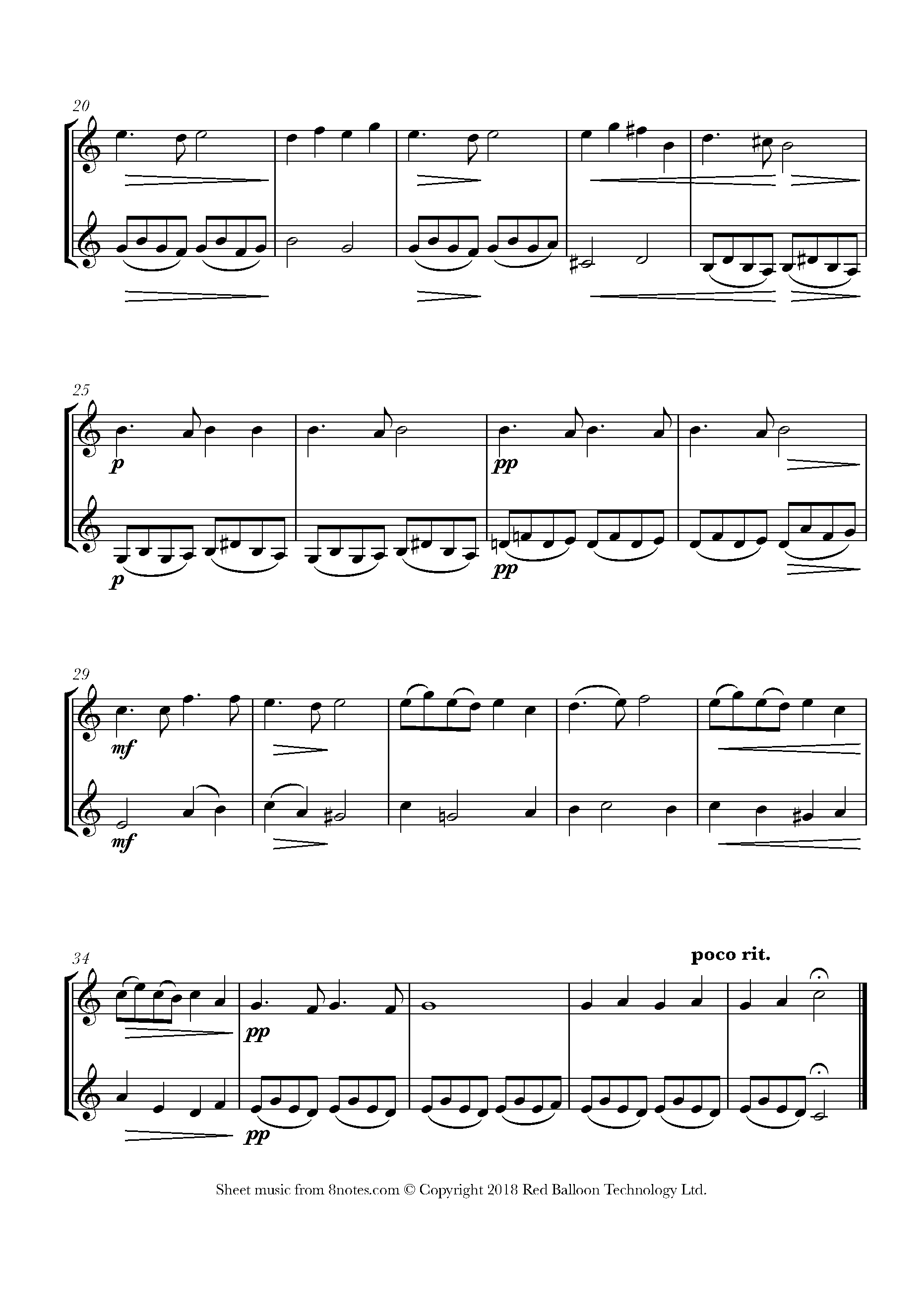 Fauré Pie Jesu Sheet music for Trumpet Duet