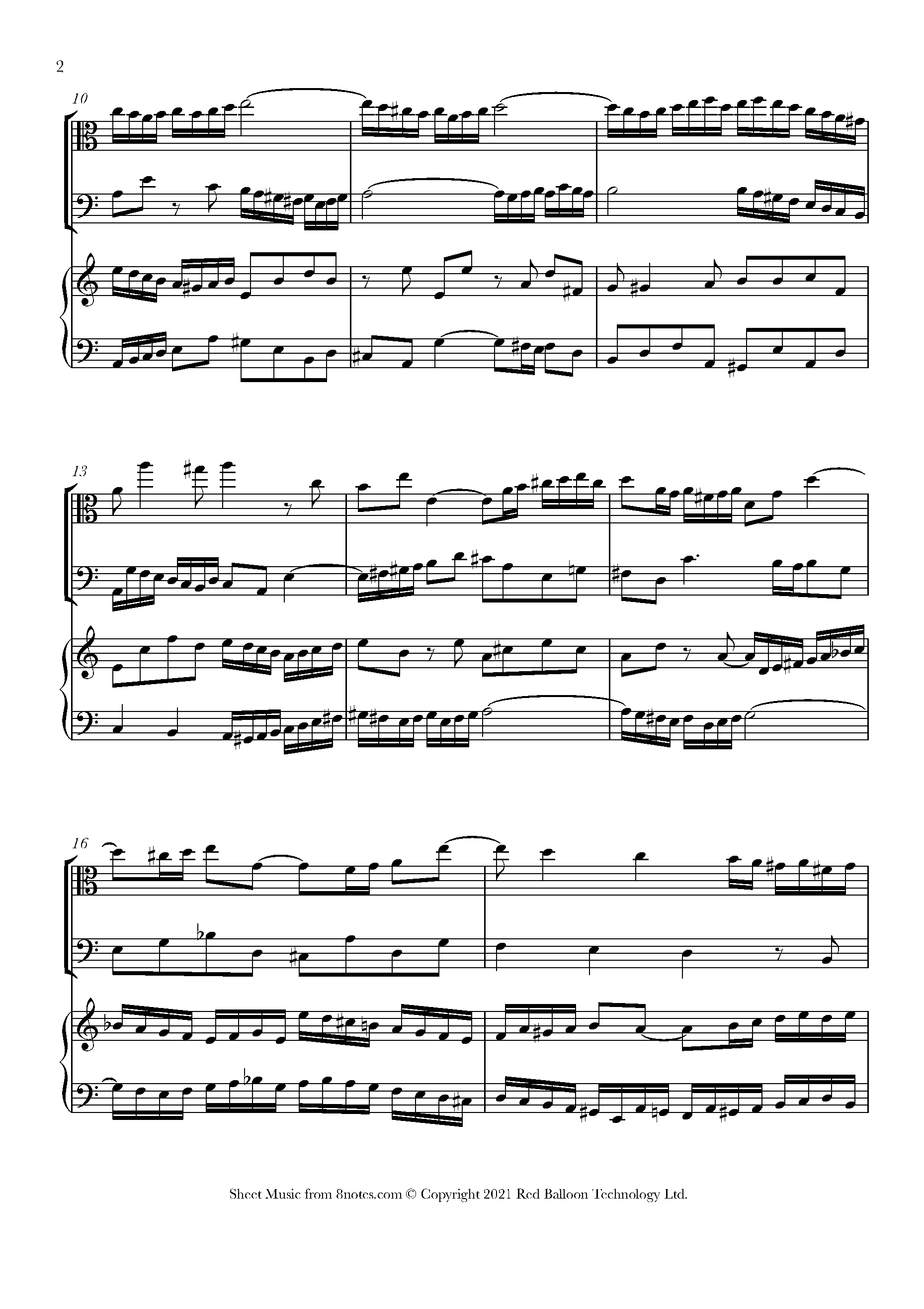 Bach Concerto for Two Violins BWV 1043 (First Movement) Sheet music
