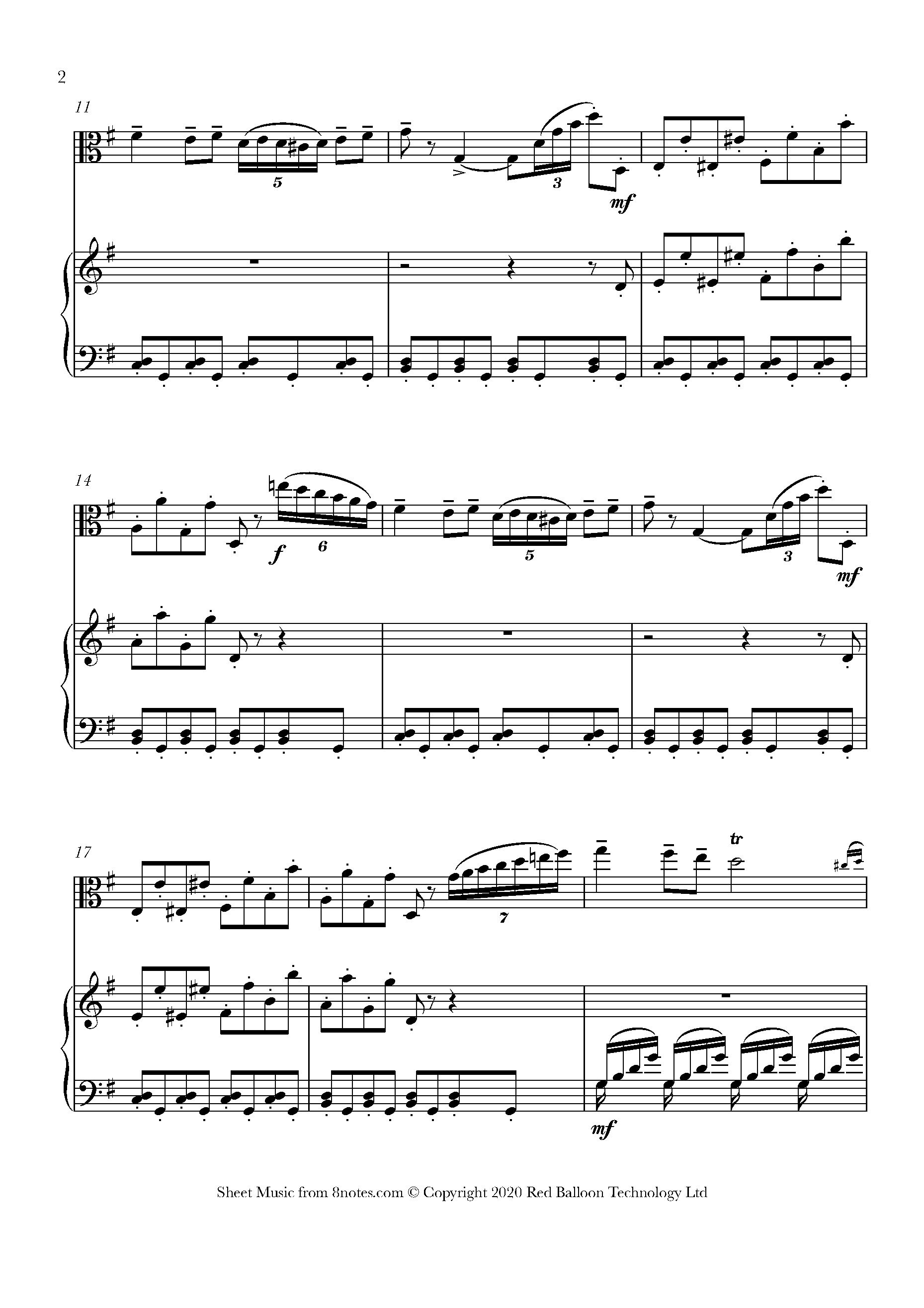 Tchaikovsky Chinese Dance from Nutcracker Suite, Op. 71a Sheet music