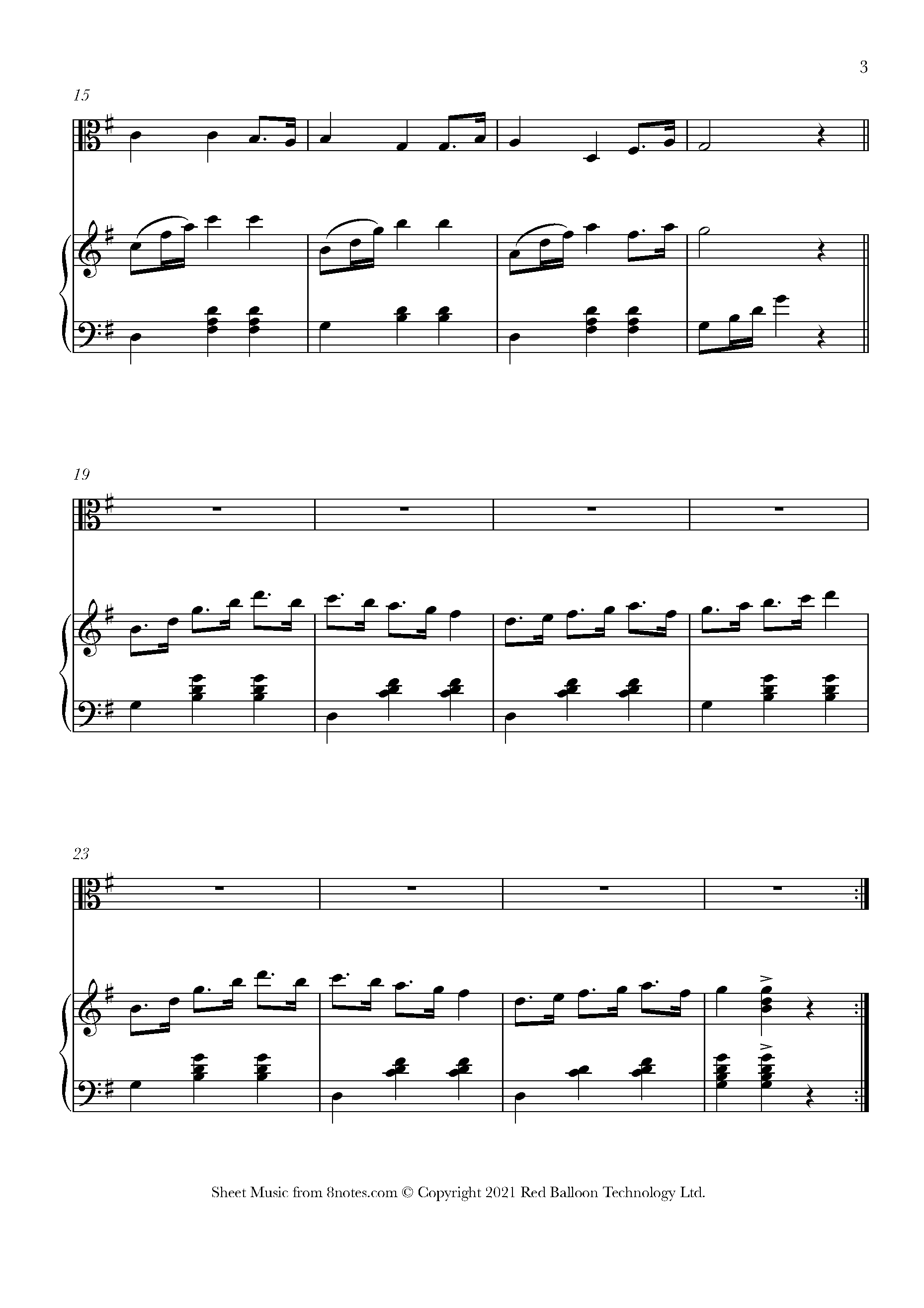 Percy Montrose Oh My Darling Clementine U S Trad Sheet Music For Viola 8notes Com Percy Montrose Oh My Darling Clementine U S Trad Sheet Music For Viola 8notes Com