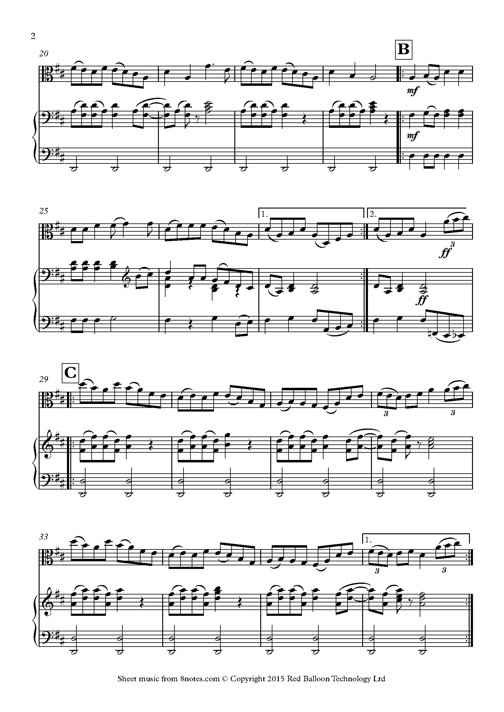 CottonEyed Joe Sheet music for Viola