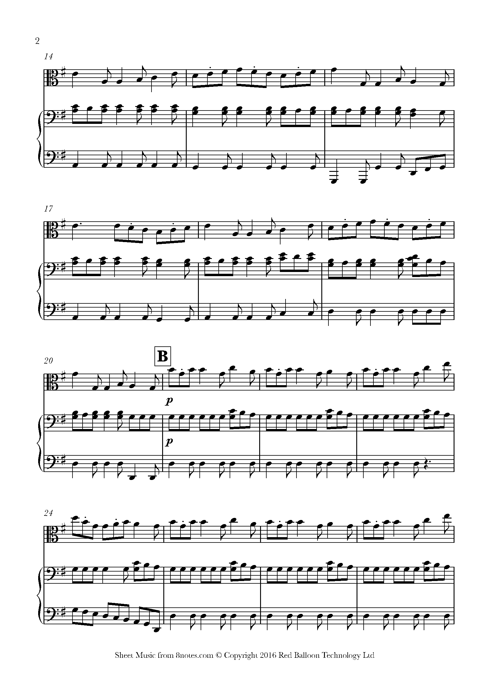 The Foxhunter's (Slip Jig) Sheet music for Viola