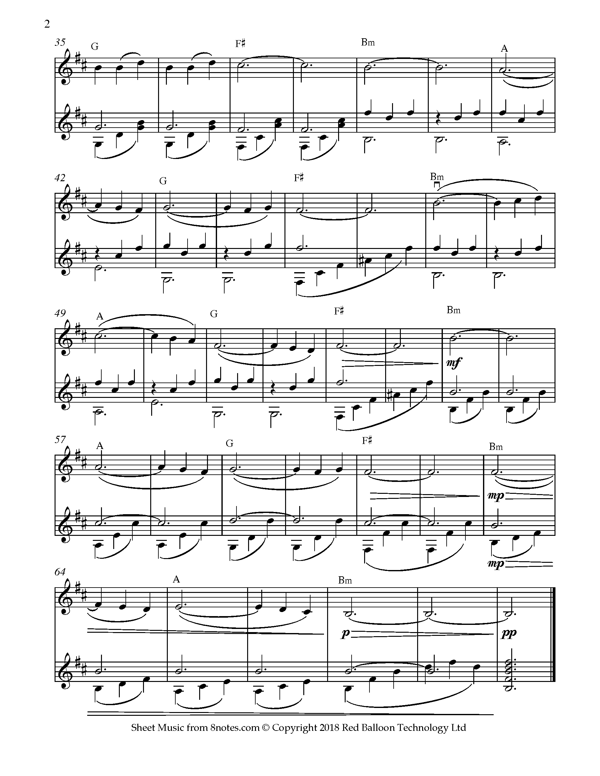 David Bruce Spanish Violin Sheet music for ViolinGuitar Duet