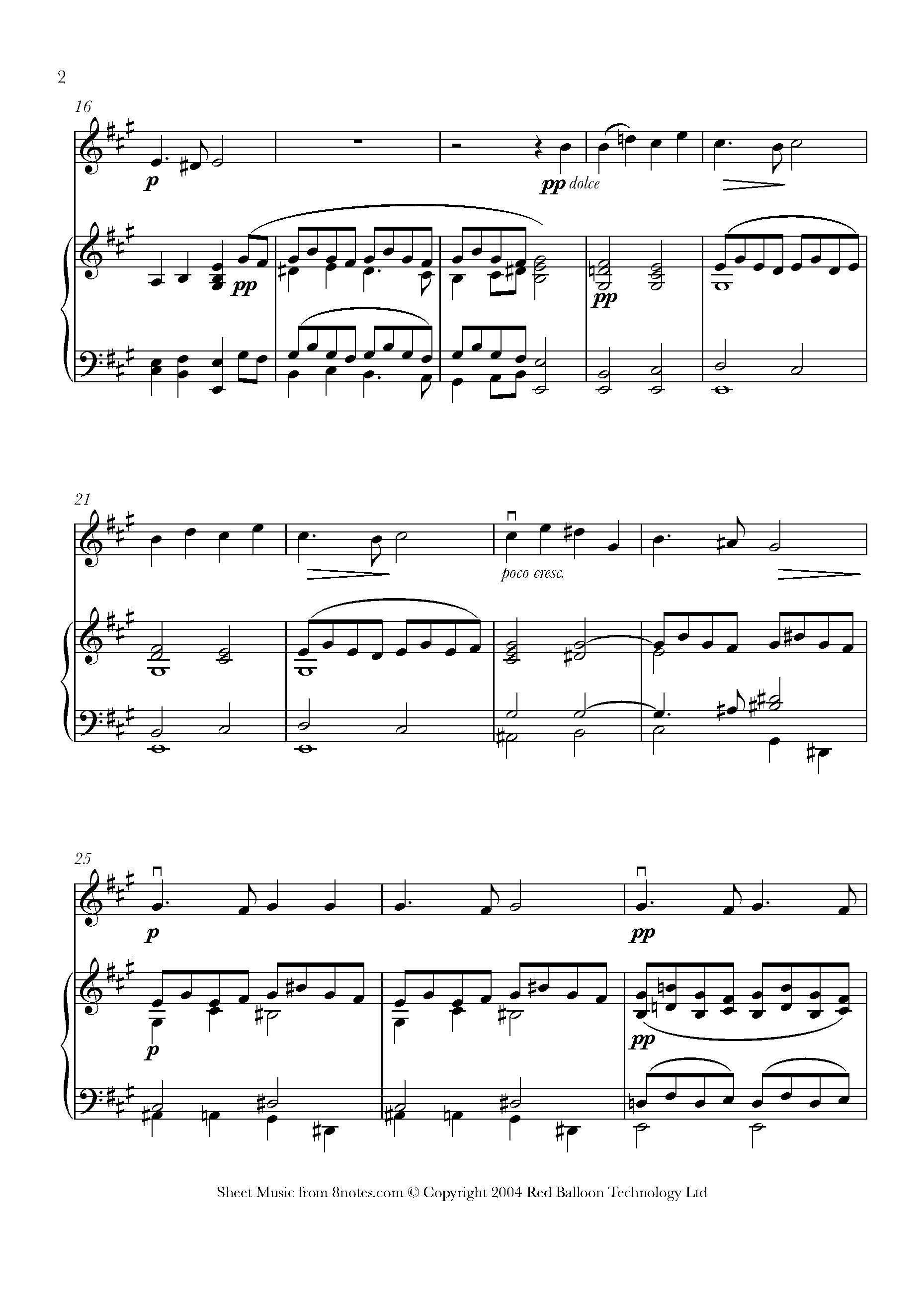 ﻿Fauré Pie Jesu Sheet music for Violin