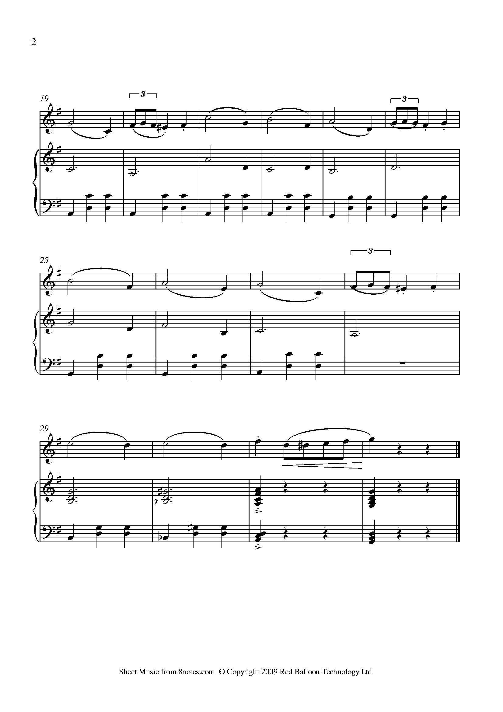 Tchaikovsky Dance of the Flowers Sheet music for Violin