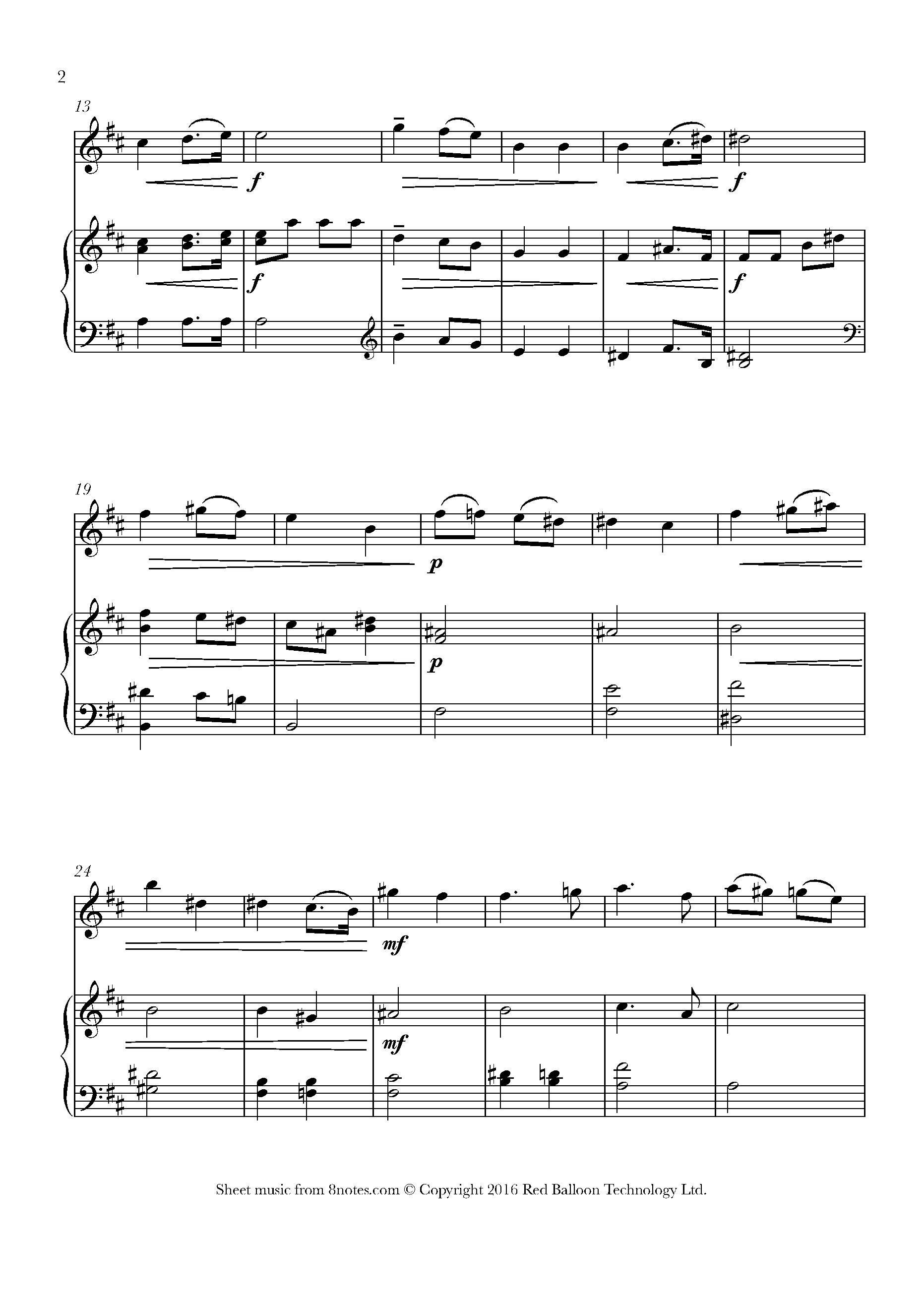 Wagner Bridal Chorus Sheet music for Violin