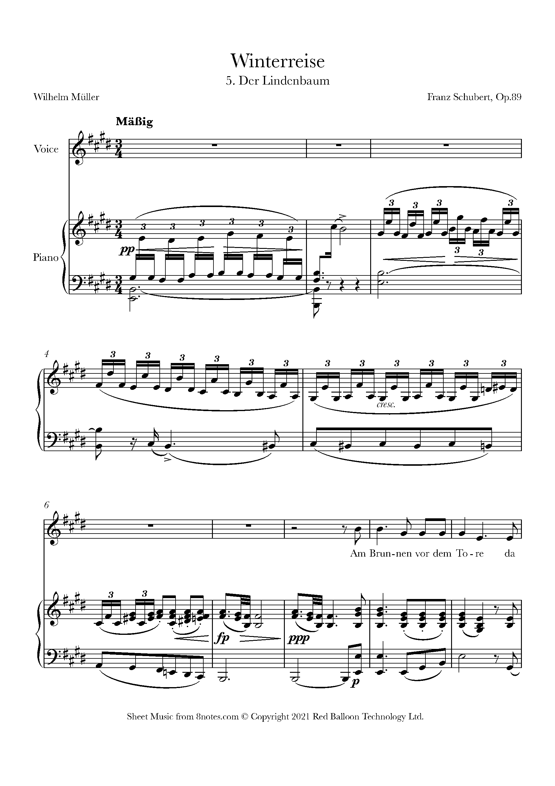 schubert winterreise der lindenbaum schubert winterreise der lindenbaum