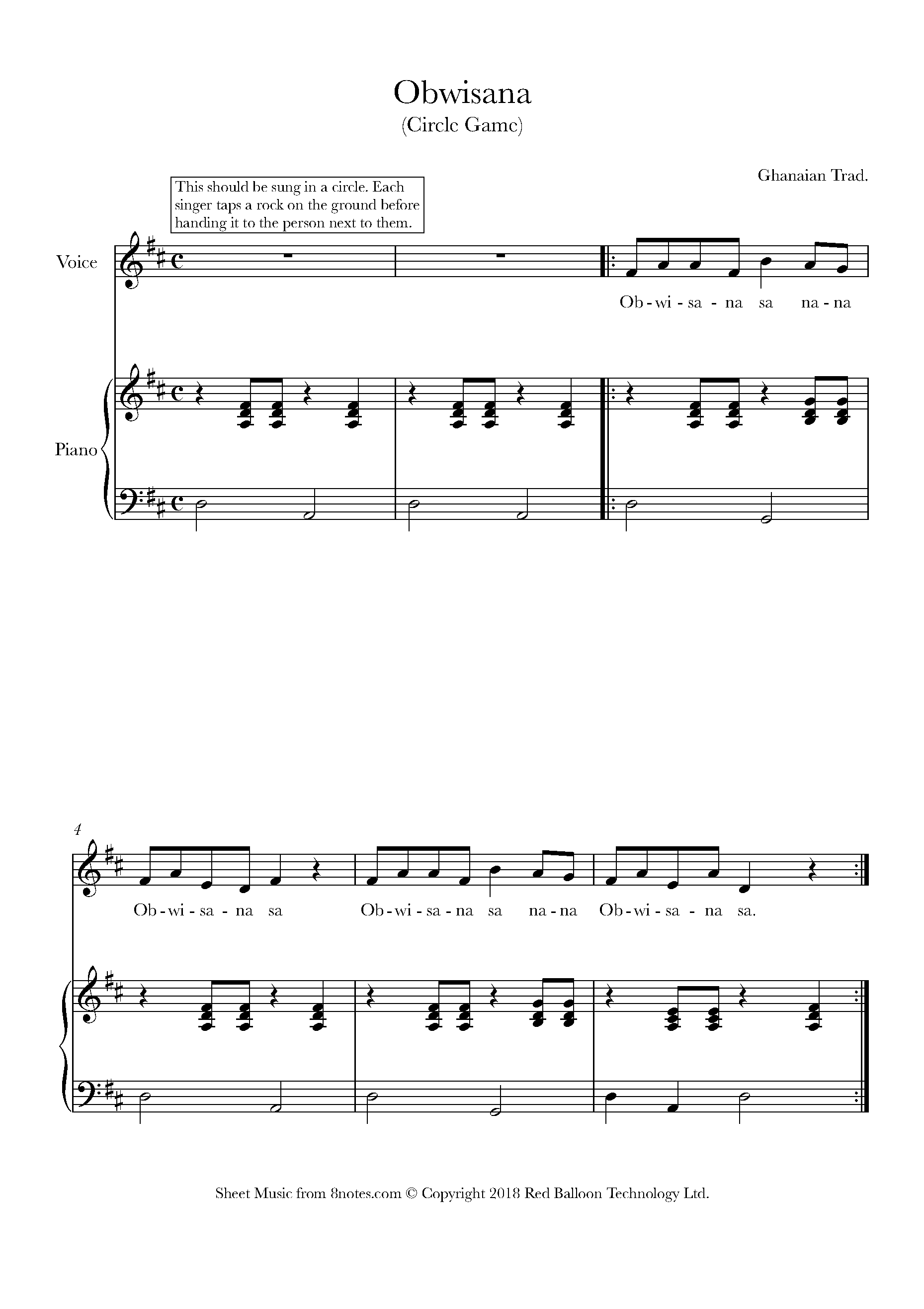 Obwisana Sheet Music For Voice 8notes Com Obwisana Sheet Music For Voice 8notes Com