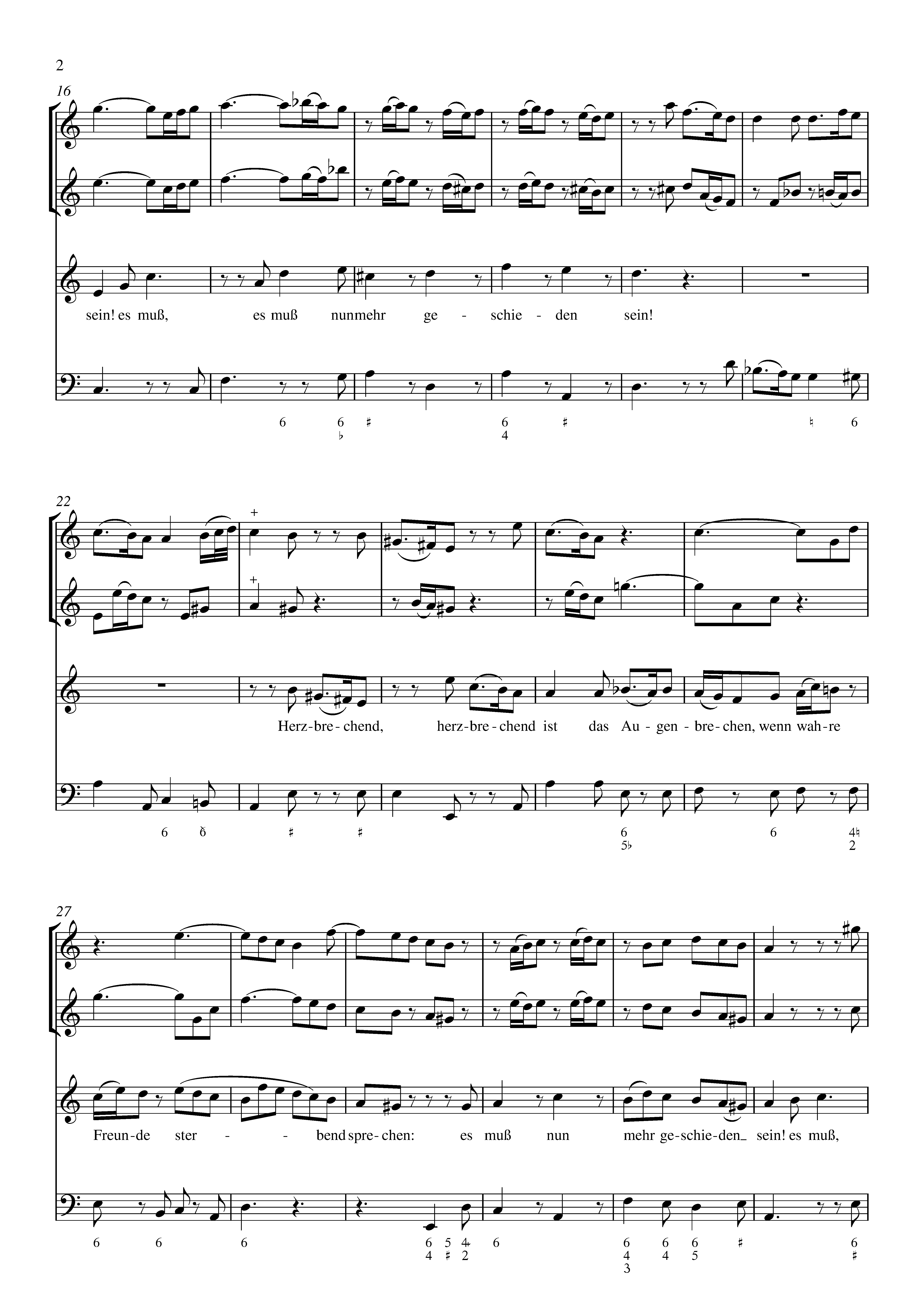 Telemann, Georg Philipp - Herzbrechend ist das Augenbrechen, TWV 1:782a ...