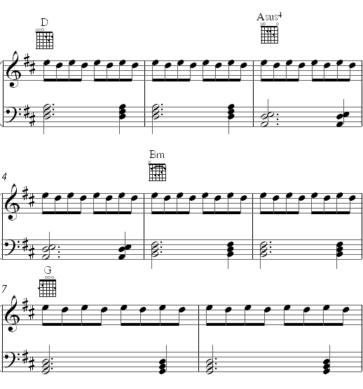 Love story chords