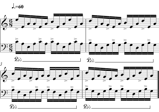 recompensa Analítico estaño Licks and Riffs Michael NymanThe Heart Asks Pleasure First (from the Piano)  Free Sheet Music Riff