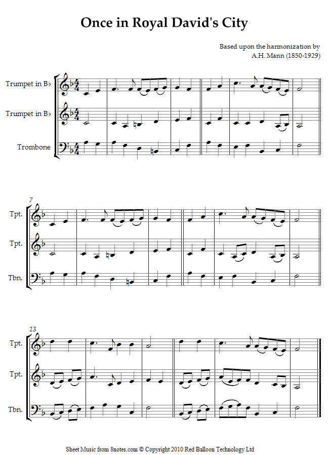 free christmas sheet music for trumpet and trombone trio rockin royal christmas musical