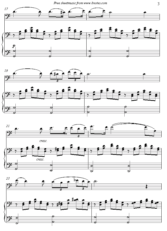 Cello Schubert Ave Maria Sheet Music 8notes Com