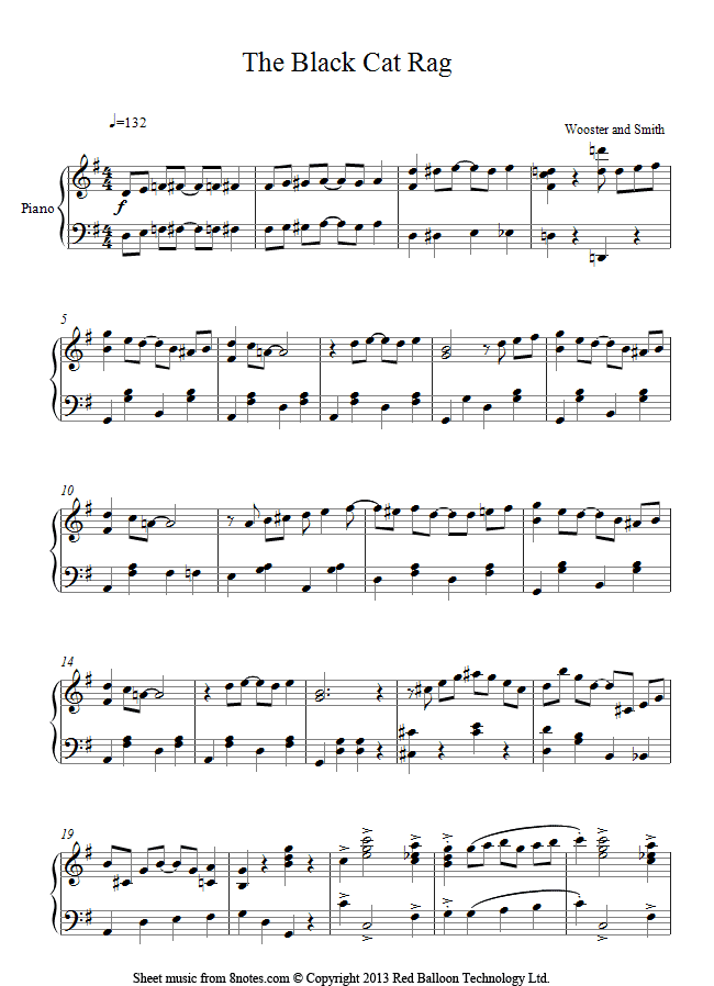 black cat rag player piano black cat rag player piano
