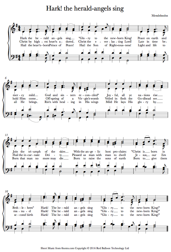 pentatonix hark the herald sheet music hark the herald angels sing pentatonix sheet music