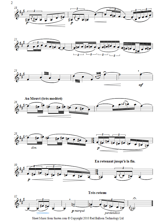 debussy syrinx