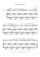 Traditional Scarborough Fair - Cello Part Sheet Music in A Minor -  Download & Print - SKU: MN0085059