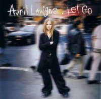 Lavigne on the cover of Let Go