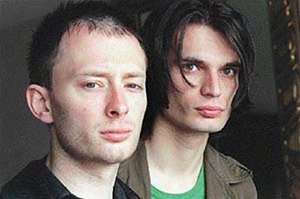 Thom Yorke and Jonny Greenwood