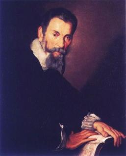 Portrait of Claudio Monteverdi in Venice, 1640, by